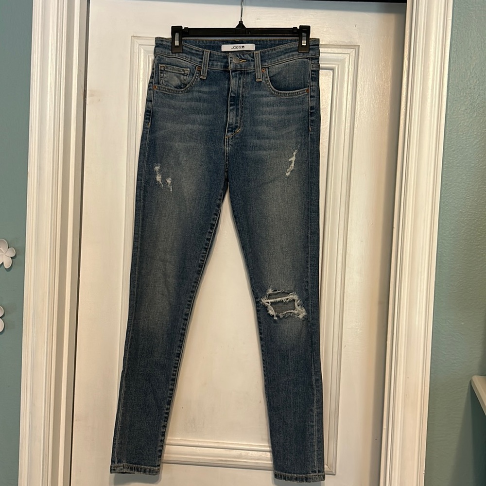 Joe’s High Rise Skinny Ankle Jeans